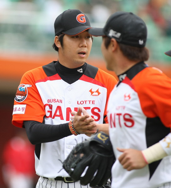 7이닝 1실점 장원준호투